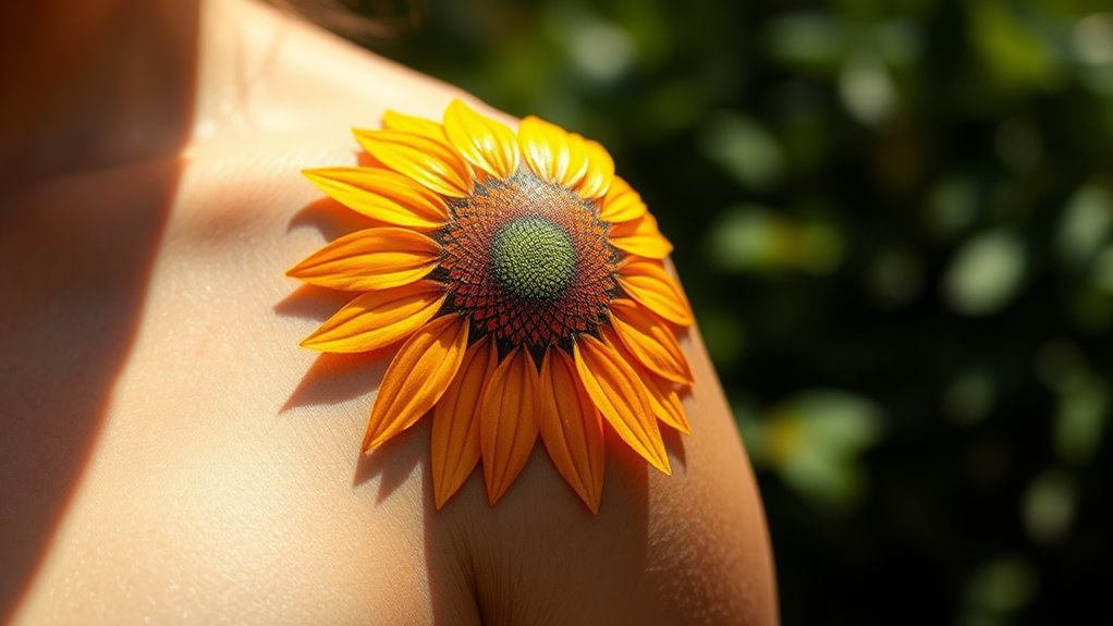 15 Radiant Sunflower Tattoo Ideas That Will Brighten Your Day!