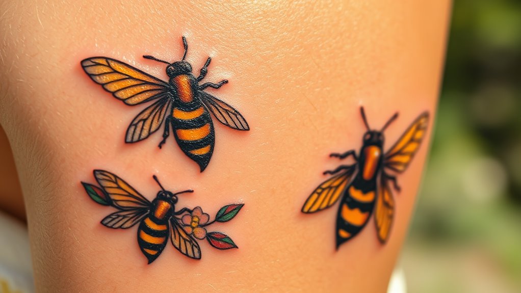 15 Sweet & Buzz-Worthy Honey Bee Tattoos You’ll Love!