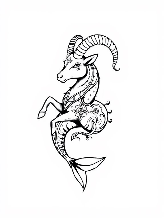 capricorn zodiac sign symbol