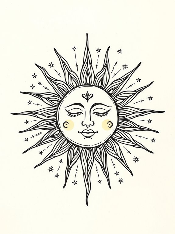 celestial bohemian aesthetic vibes