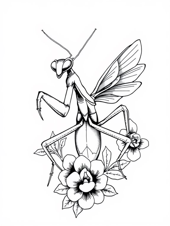 classic mantis design aesthetic