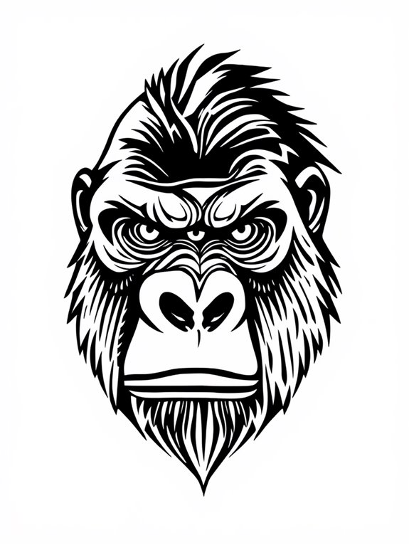 creative primate inspired design