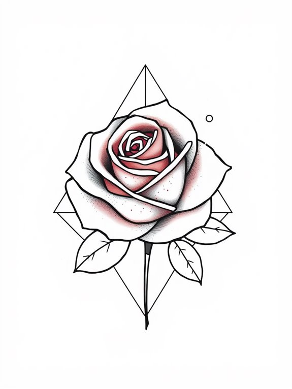elegant floral design abstraction