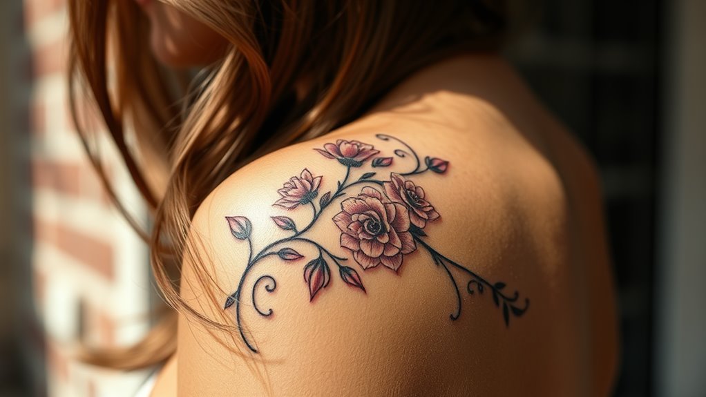 15 Elegant Shoulder Tattoos for Women That Turn Heads!