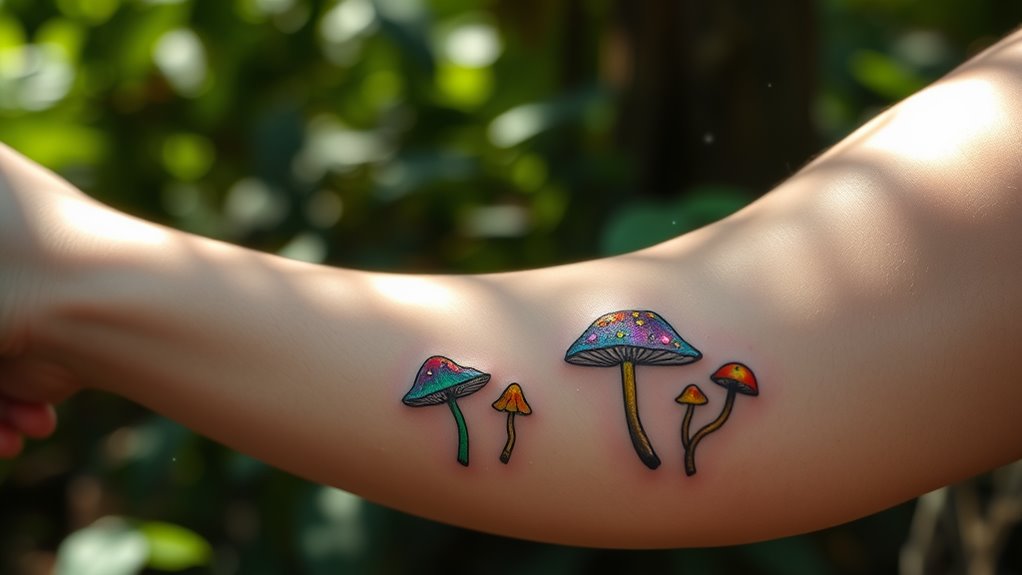 15 Magical Mushroom Tattoos That Feel Straight Out of a Fairytale!