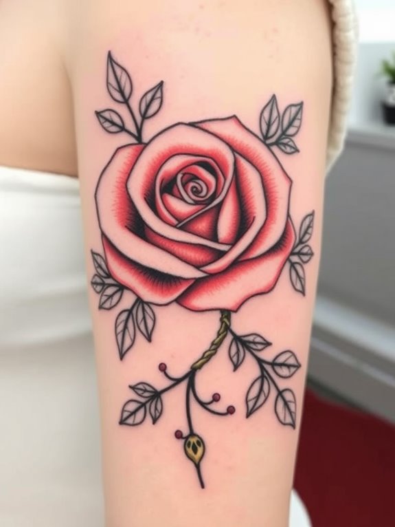 floral tattoo design inspiration