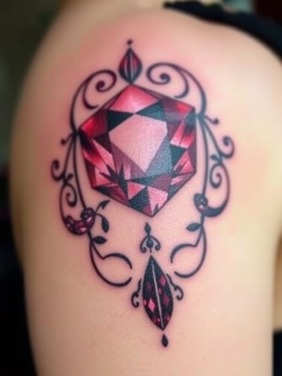 garnet gemstone design ideas