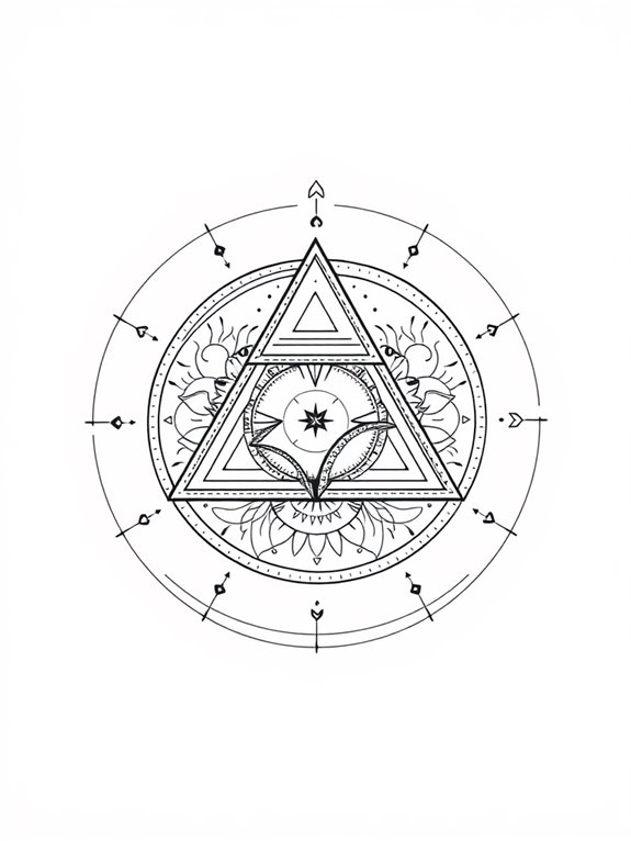 geometric shapes of gemini