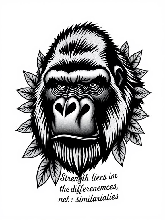 gorilla inspires with wisdom