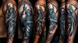 grim reaper tattoo designs