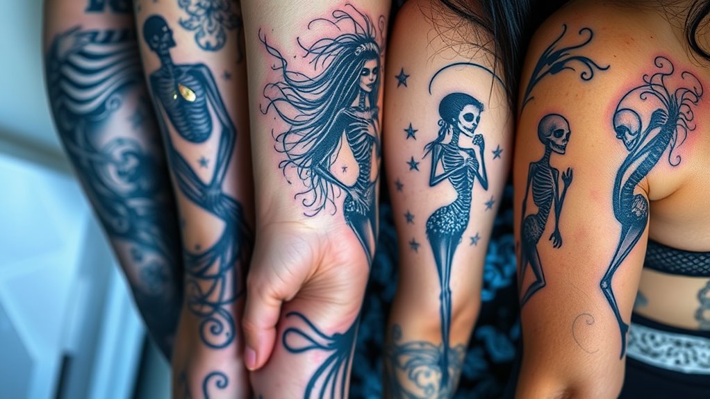 15 Spooky Corpse Bride Tattoos That Are Hauntingly Beautiful!