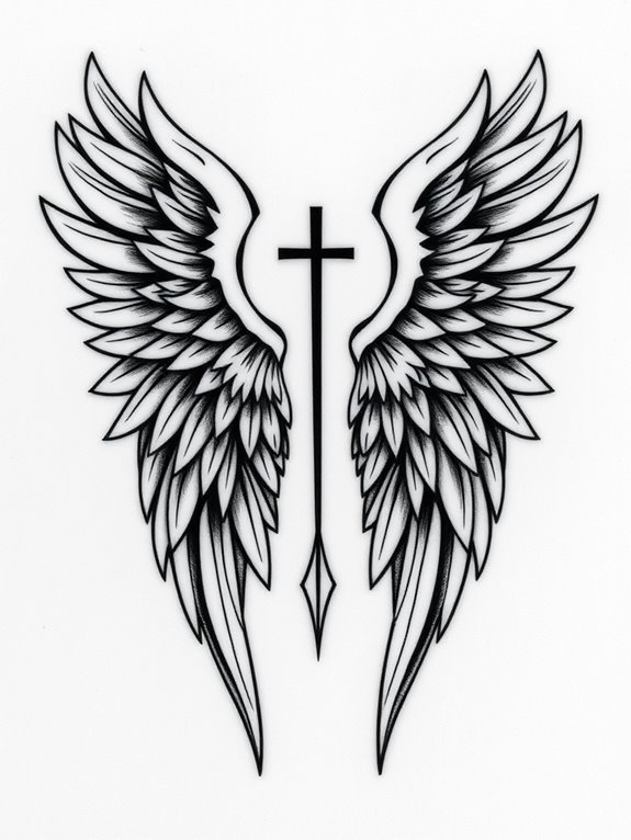heavenly celestial feathered adornments