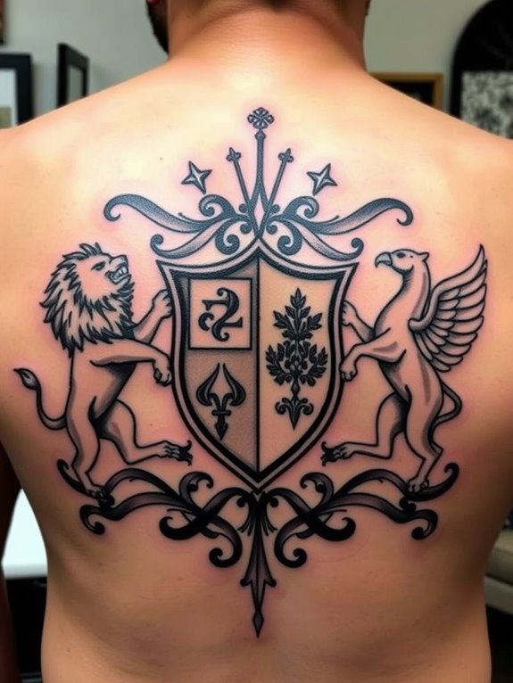heraldic symbol of lineage