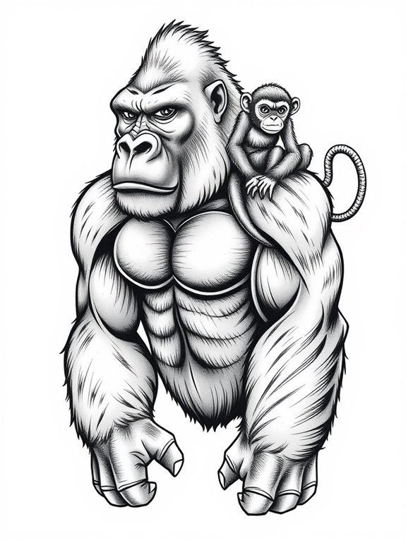 hybrid primate characteristics explored