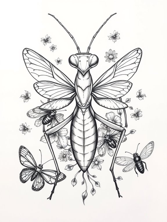 insect inspired artistic design