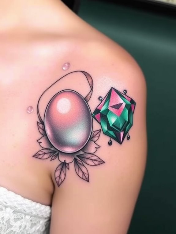june birthstone tattoos design
