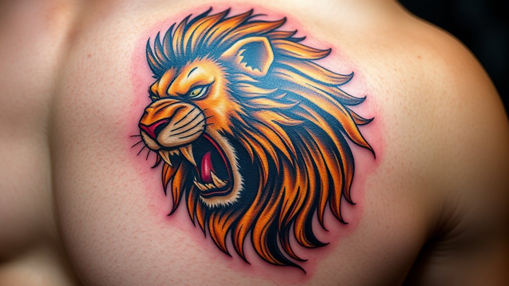 15 Roaring Lion Tattoo Designs That Show Strength & Power!