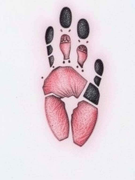 markings of human presence