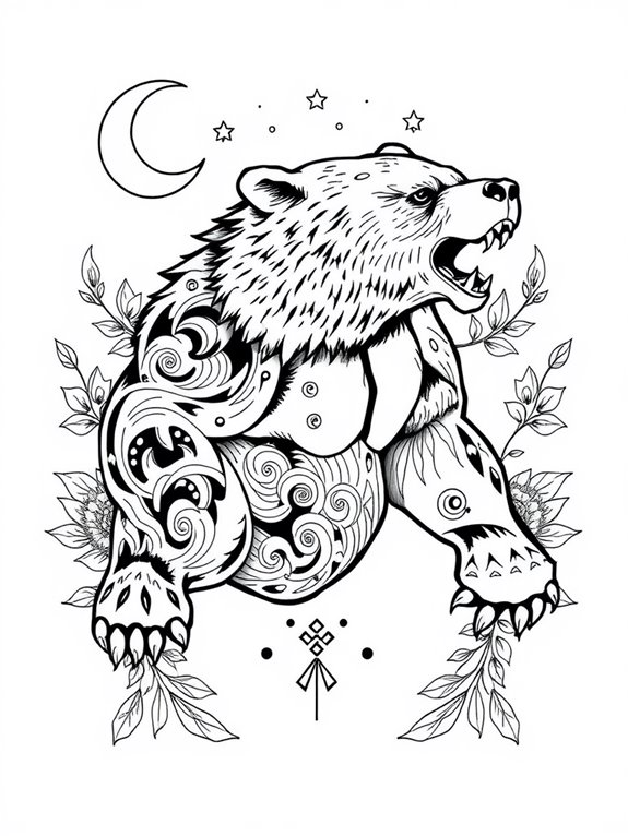 mythical bear creative ideas