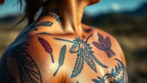 native american tattoo artistry