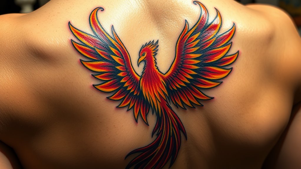15 Fiery Phoenix Tattoos That Symbolize Strength & Rebirth!