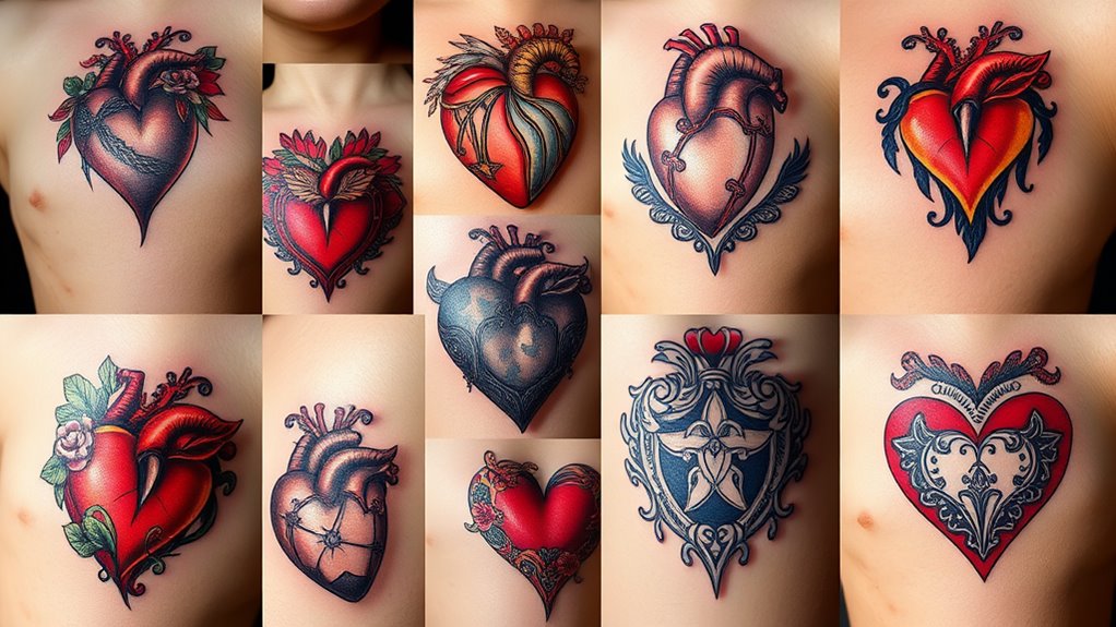 15 Romantic Heart Tattoo Designs That Will Steal Your Heart!