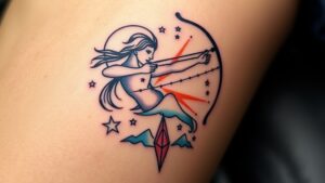 sagittarius tattoo designs inspiration