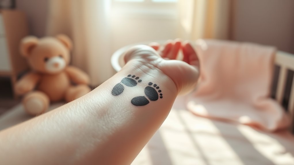 15 Sentimental First Baby Tattoo Ideas for Moms That Will Melt Your Heart!