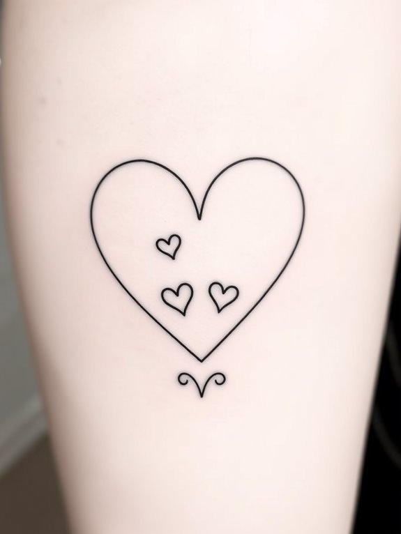 simple heart design concepts