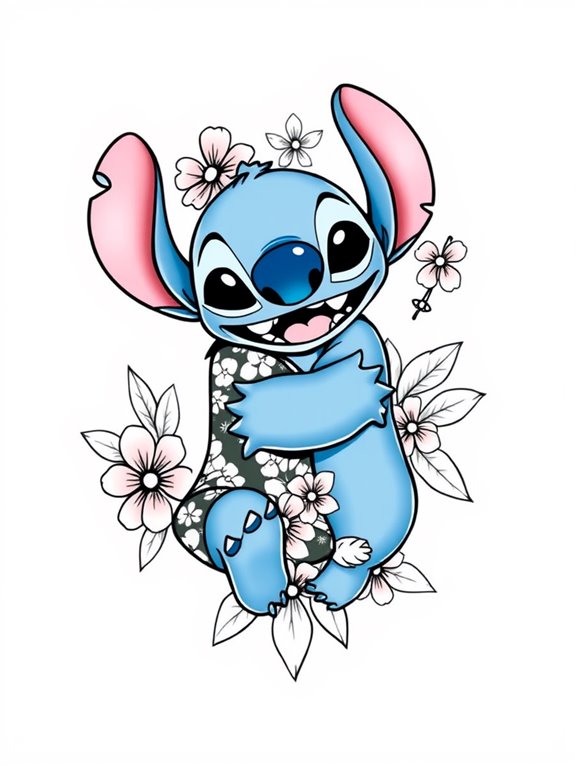 stitch and lilo hug