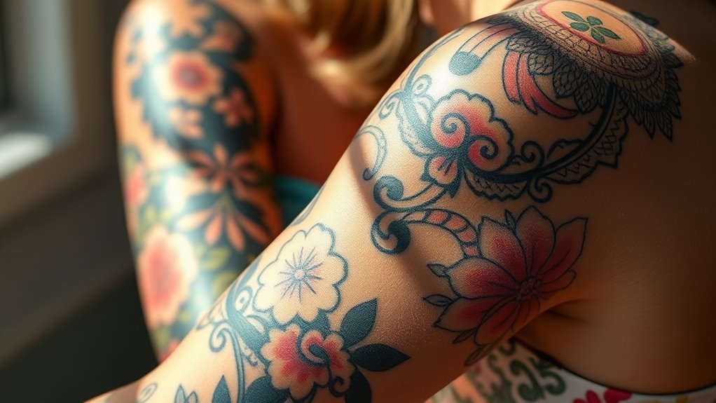 15 Feminine Tattoo Sleeves That Are Too Stunning to Ignore!