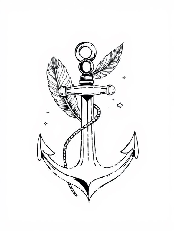 symbolic nautical body art