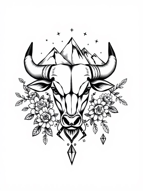 taurus embodies earthy resilience