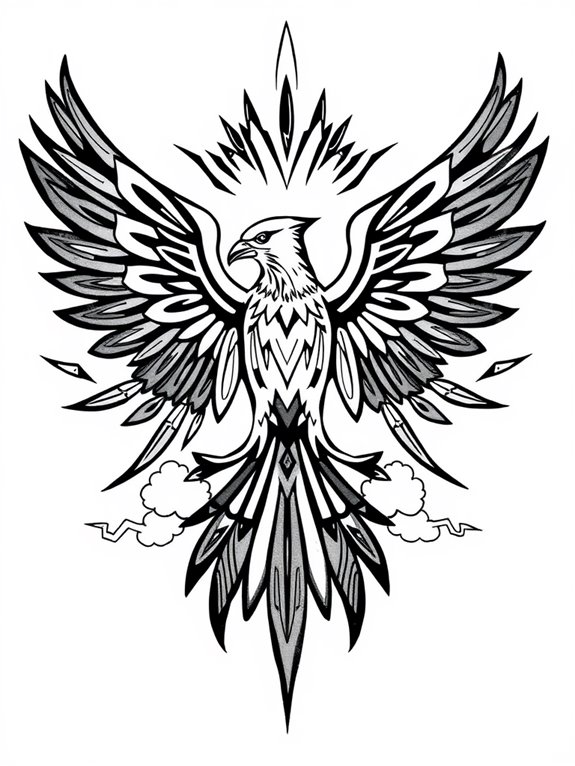 thunderbird tattoo spiritual symbolism