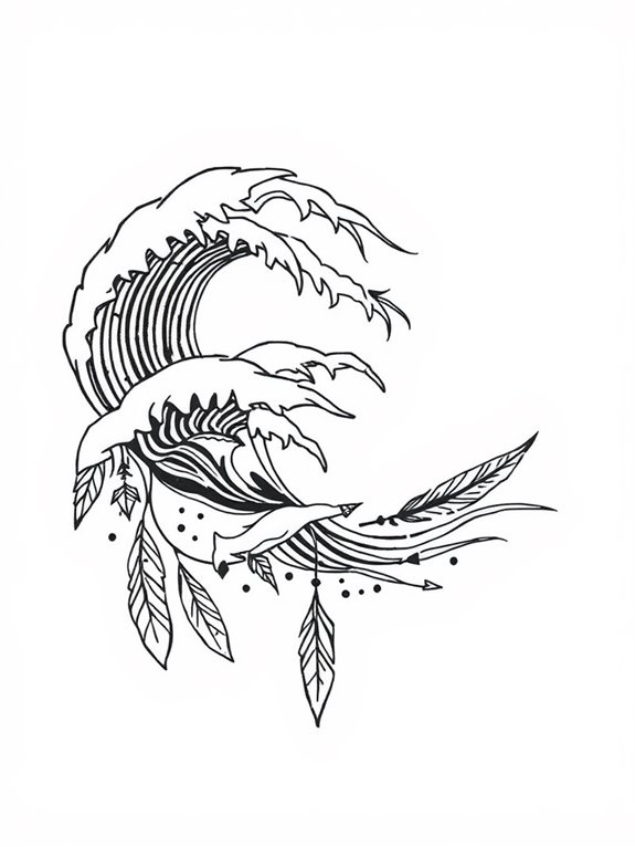 tribal inspired rhythmic designs