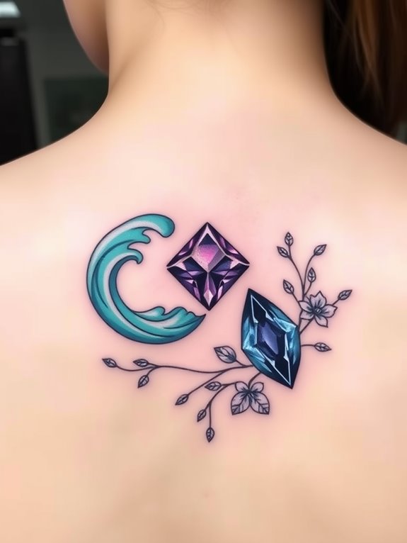 turquoise and tanzanite creations