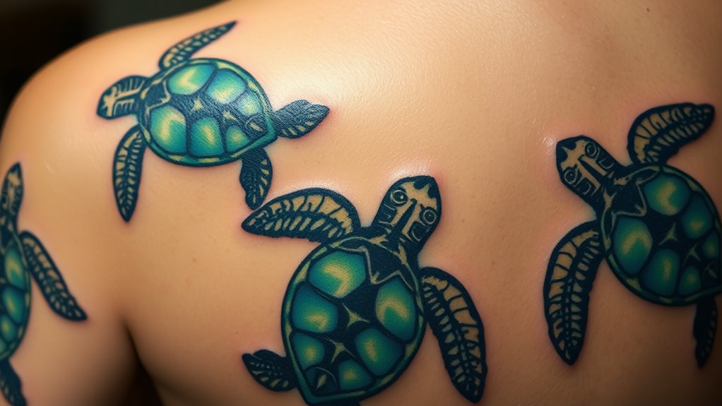 15 Serene Sea Turtle Tattoos That Symbolize Wisdom & Strength!