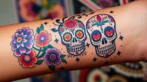 vibrant dia de los muertos