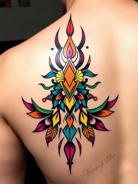 vibrant tribal inspired designs