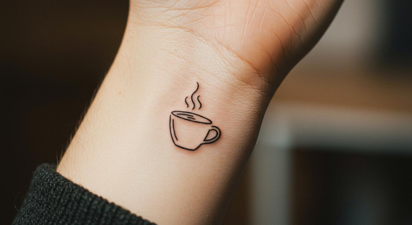 27 Inspiring Coffee Tattoo Ideas That Spark Daily Joy
