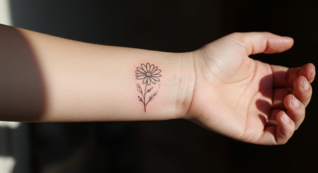27 Stunning Minimalist Flower Tattoo Ideas to Inspire You