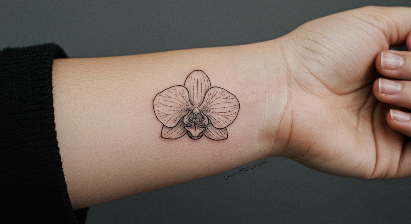 27 Elegant Orchid Tattoo Ideas to Boost Your Style