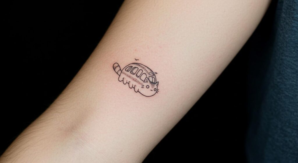 27 Stunning Ghibli Tattoo Ideas to Inspire Minimalist Fans