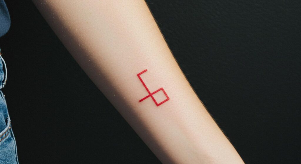 27 Striking Minimalist Red Tattoo Ideas to Elevate Style