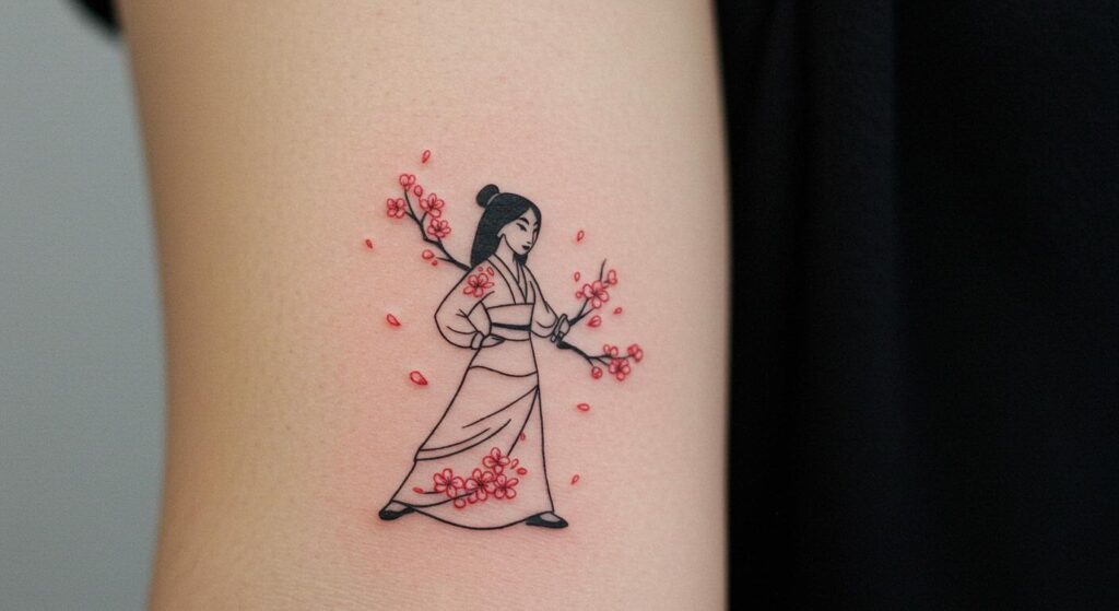27 Bold Mulan Tattoo Ideas to Inspire Timeless Strength