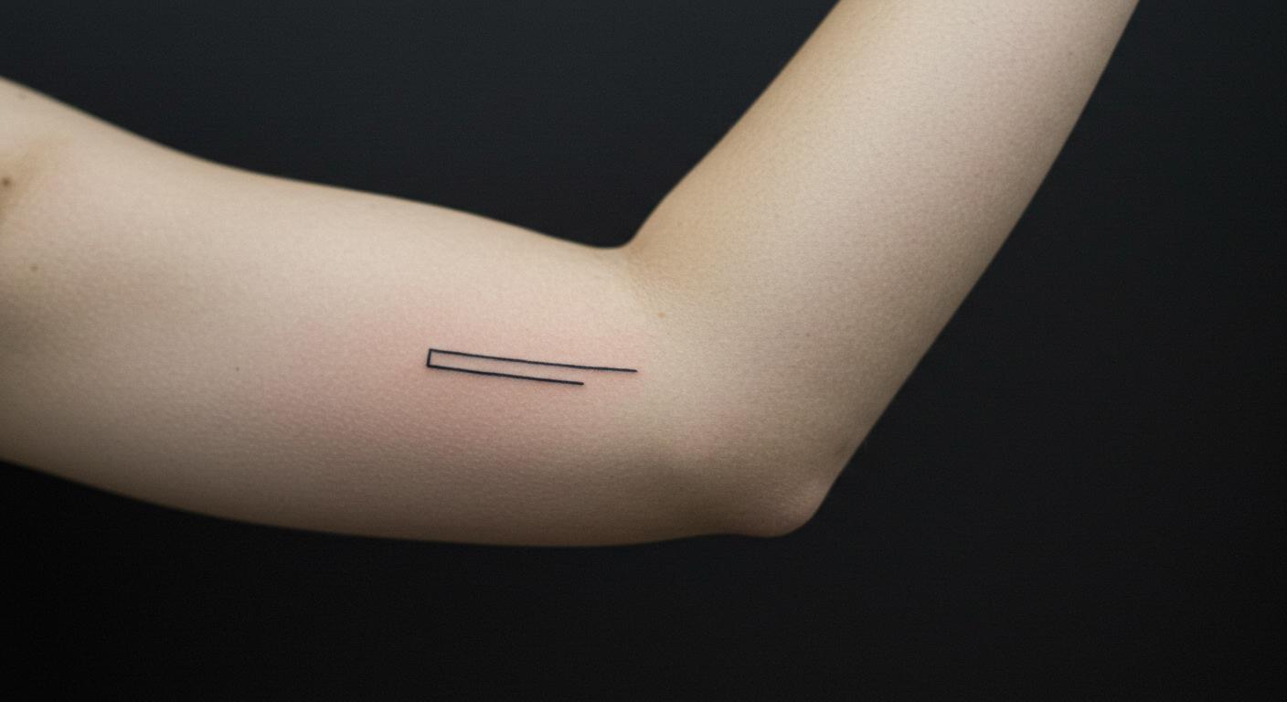 27 Stunning Minimalist Arm Tattoo Ideas to Elevate Style