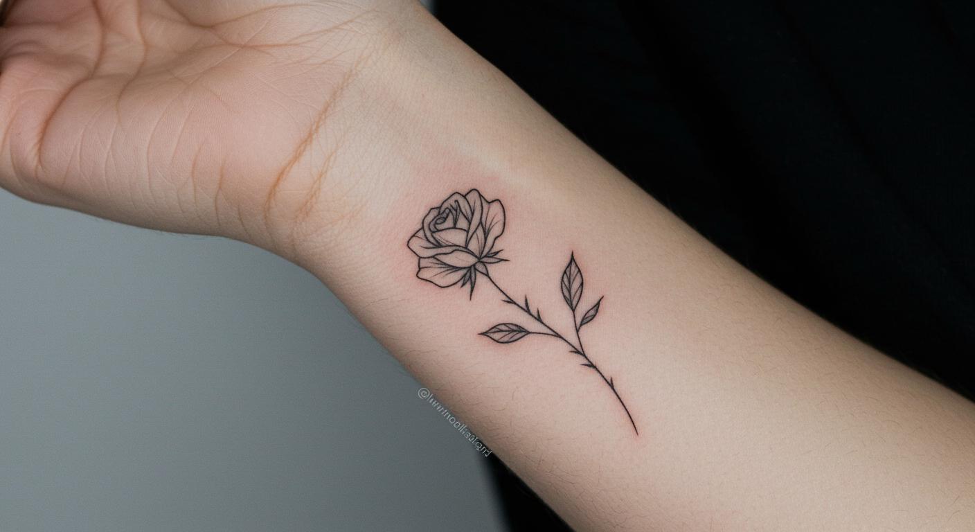 27 Stunning Minimalist Floral Tattoo Ideas to Inspire You