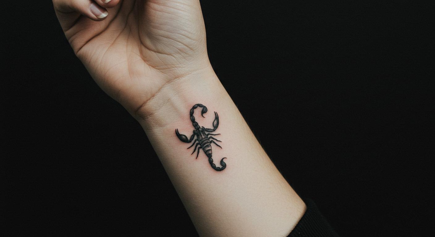 27 Striking Minimalist Scorpio Tattoo Ideas to Boost Confidence