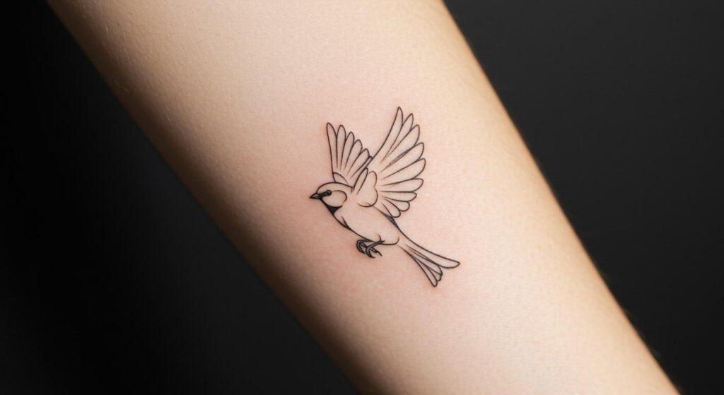 27 Stunning Minimalist Bird Tattoo Ideas to Inspire You