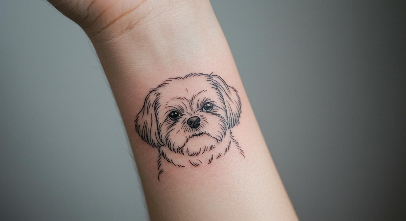 27 Stunning Shih Tzu Tattoo Ideas That Capture Devotion